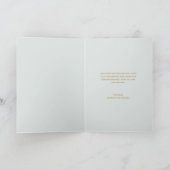 洗礼男の赤ちゃん カード (内部)