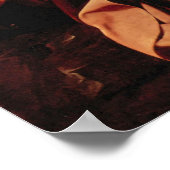 洗礼者のカラヴァッジョ・セント・ジョン ポスター (角)