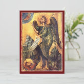 洗礼者の聖ヨハネのアイコン祈りの言葉カード シーズンカード (スタンド正面)