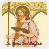 洗礼者の聖ヨハネ(RLS 06) スクエアシール (正面)
