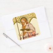 洗礼者の聖ヨハネ(RLS 06) スクエアシール (封筒)