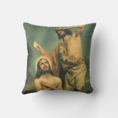 洗礼者ヨハネによるイエス・キリストのバプテスマ クッション (裏面)