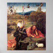 洗礼者ヨハネのヒエロニムス・ボッシュ・メディーター ポスター (正面)