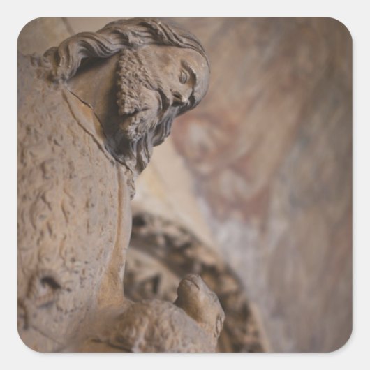 洗礼者ヨハネの像 スクエアシール (正面)