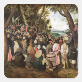 洗礼者ヨハネの説教 スクエアシール (正面)