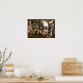 洗礼者ヨハネの説教 ポスター (キッチン)