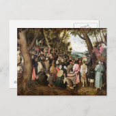 洗礼者ヨハネの説教 ポストカード (正面/裏面)