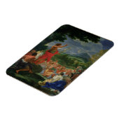 洗礼者ヨハネの説教，169色彩の鮮やか年まで マグネット (左側)