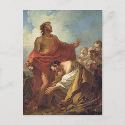 洗礼者ヨハネ ポストカード (正面)