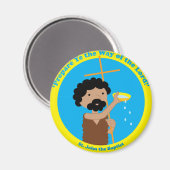 洗礼者ヨハネ マグネット (正面/裏面)