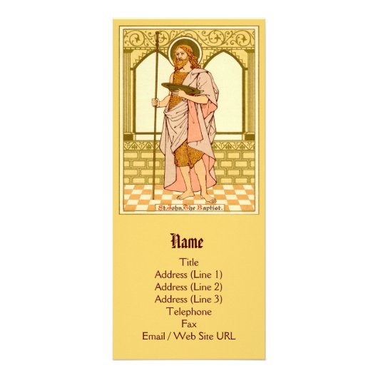 洗礼者ヨハネ(RLS 07) (スタイル1) ラックカード (正面)