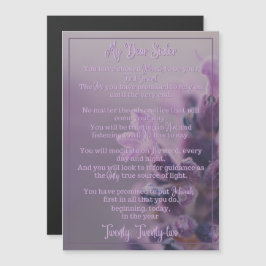 洗礼詩 | マグネットカード | JW