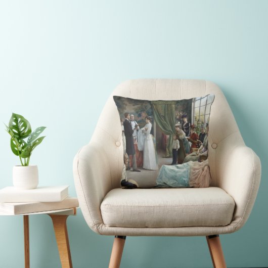 洗礼1892年 クッション (椅子)