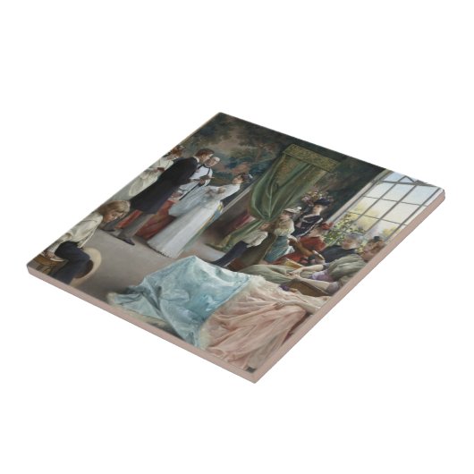 洗礼1892年 タイル (側面)