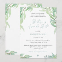 洗礼2歳 誕生日 ボーイのスペイン語