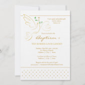 洗礼|の洗礼を施す招待状 招待状 (正面)