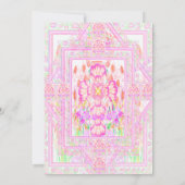 洗礼 | エンジェル モノグラム 招待状 (裏面)