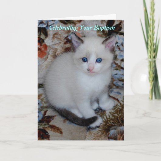 洗礼 カード (正面)