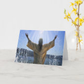 洗礼 カード (黄色い花)