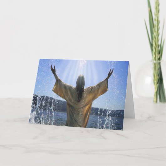 洗礼 カード (正面)