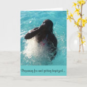 洗礼 カード (黄色い花)