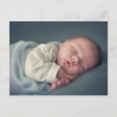 洗礼・キリスト教式・現代風コミックブック インビテーションポストカード (裏面)