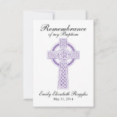 洗礼《キリスト教》洗礼式や命名式祈りの言葉カード カード (正面)