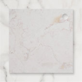 洗礼 フローラル ゴールド ピンク ランカスター 大理石 幾何学 フェイバータグ (裏面)