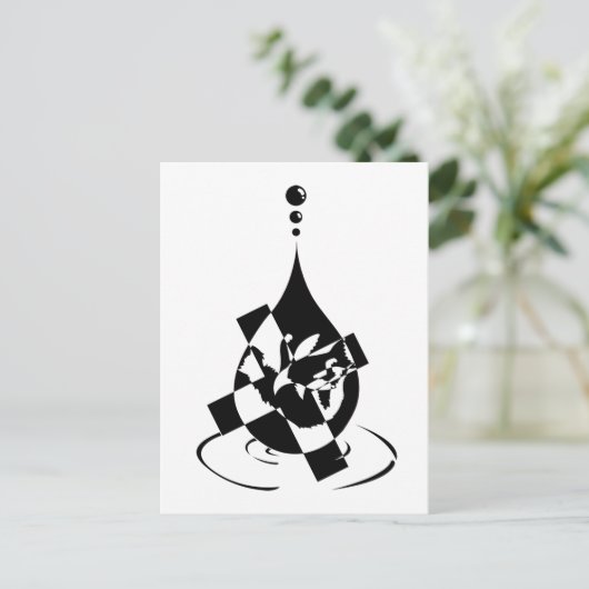 洗礼 ポストカード (スタンド正面)