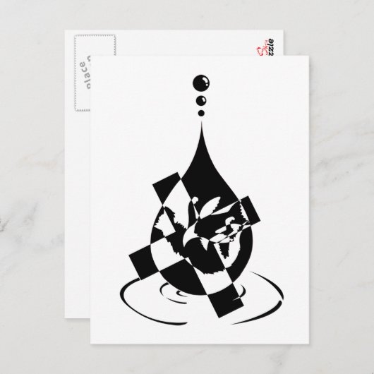 洗礼 ポストカード (正面/裏面)