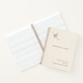 洗礼/堅信/聖餐式の記念品 ノートブック (内部)