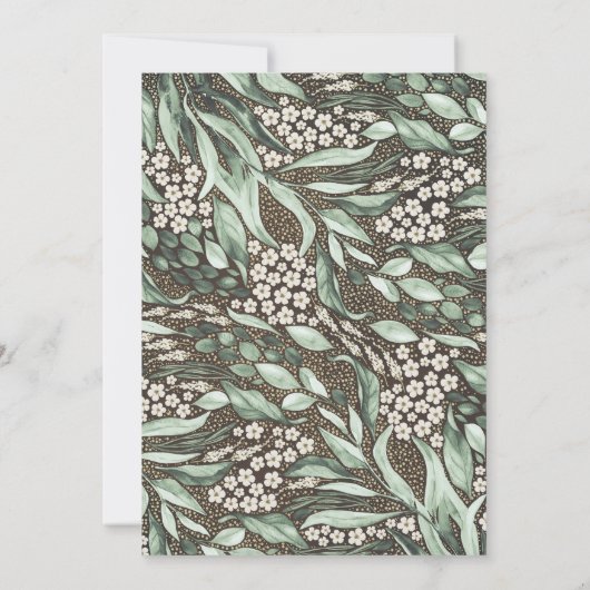 洗礼 招待状 (裏面)