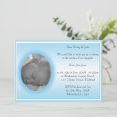 洗礼 招待状 (スタンド正面)