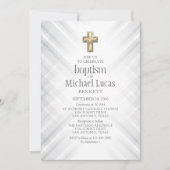 洗礼 招待状 (正面)