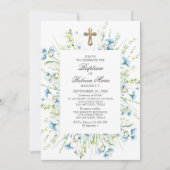 洗礼 招待状 (正面)