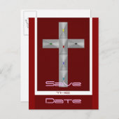 洗礼 案内ポストカード (正面/裏面)