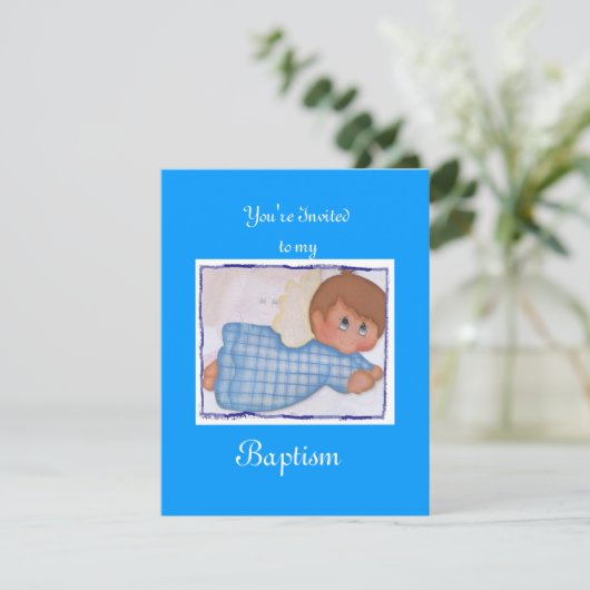 洗礼 / 誕生式招待状 招待状 (スタンド正面)