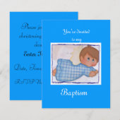 洗礼 / 誕生式招待状 招待状 (正面/裏面)