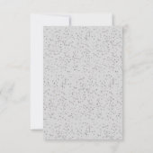 洗礼 誕生日 初領聖体 銀 出欠カード (裏面)