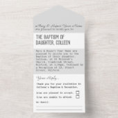 洗礼 誕生 一体 招待状 (内側)