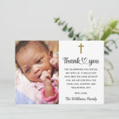 洗礼 誕生 堅聖礼 キリスト教 宗教的 サンキューカード (スタンド正面)