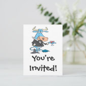 洗練されたおもしろいブルアニメ 招待状 (スタンド正面)