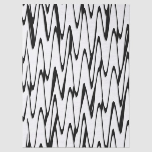 洗練されたはっきりしたモダン抽象芸術 薄葉紙 (正面)