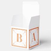 洗練されたアヒルベビーブロックギフトボックス フェイバーボックス (オープン)