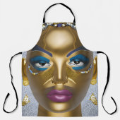 洗練されたアフリカの美しい:黒い歴史の月 エプロン (正面)