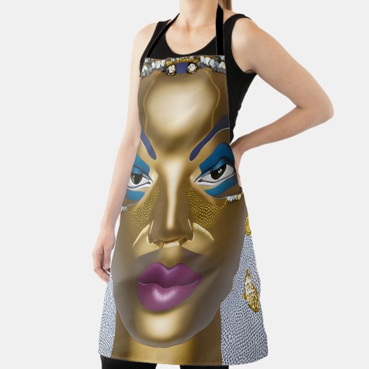 洗練されたアフリカの美しい:黒い歴史の月 エプロン (インサイチュ)