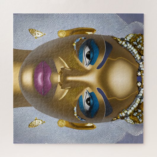 洗練されたアフリカの美しい:黒い歴史の月 ジグソーパズル (横)