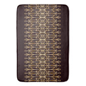 洗練されたアールデコバスマットテーマ バスマット (正面縦)