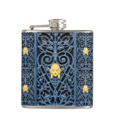 洗練されたアールデコ鍛錬鉄フラスコ3 フラスク (正面)