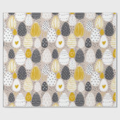 洗練されたイースター卵 ラッピングペーパー (フラット)